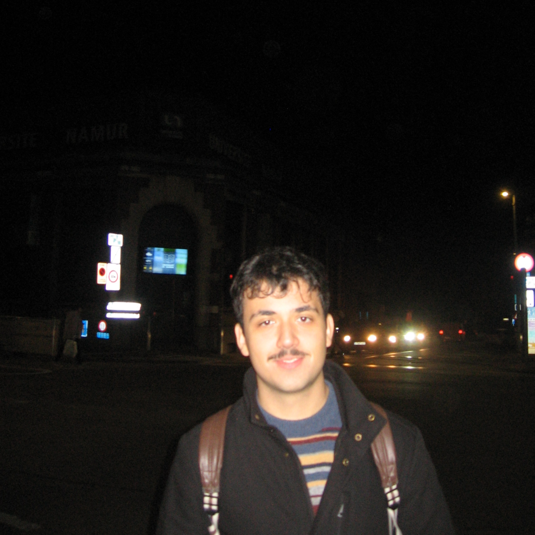 Abdullah Camur, computer engineering student, portrait photo